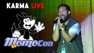 【LIVE PERFORMANCE】 CLOVER - Karma ft. @CalebHyles  (MOMOCON 2022)