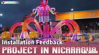 Nicaragua amusement project feedback video  尼加拉瓜项目反馈视频