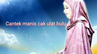 Lirik Lengkap Balasan Adek Jilbab Biru/Ungu [Please Subscribe]