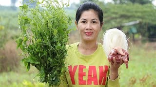 Awesome Cooking Soup Pork With Vermicelli  Recipe - Cook Pork Recipes - Village Food Factory