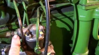 John Deere 4020 diesel fuel system bleeding - zeketheantiquefreak