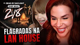 O dia QUE FOMOS FLAGRADAS na LAN HOUSE 🖥️ | Dead by Daylight