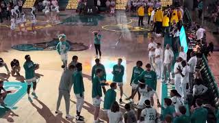 Coastal Carolina vs Western Michigan Basketball Starting Lineups/ Intro 11-4-24