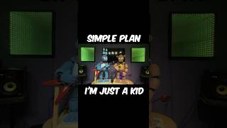 Freddy Fazbear and Bonnie Animatronic sing I’m Just A Kid by Simple Plan #shorts #fnaf