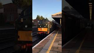 Hereford, D6851 + D6817 are seen hauling 43049 4/11/2023 #railway  #thrash  #class37  #trains