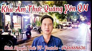 Khu ẩm thực TX Quảng Yên sau bão số 3 Yagi.