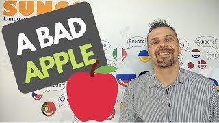 idioms 101 - a bad apple