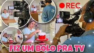 GRAVEI UMA REPORTAGEM PRA TV 🎥📺 COMO FOI + BASTIDORES DA GRAVAÇÃO ❤️✨