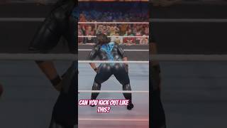 Are you able to kick out of a finisher with this precision in WWE 2K23?