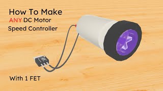 How To Make DC Motor Speed Controller using IRFP260N | BeetleIC