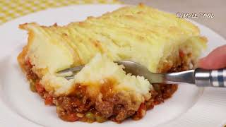 A CRAZY recipe with Ground Beef and potatoes - Brilliant idea! ASMR