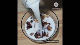 healthy dry fruit milkshake / iftar special/milkshake/ #shorts #shortvideo