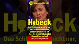 🤡  #Habeck #maischberger #Baerbock #Schwachkopf #BDK50  #brantner #Banaszak #Audretsch #insolvenz