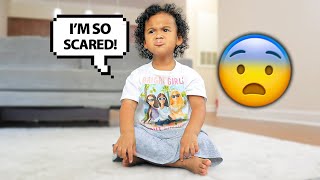 LEFT ACE HOME ALONE! *SHOCKING REACTION*