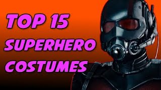 Top 15 Superhero Costumes from Comic Book Movies