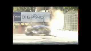 BMW M3 Looses Brakes at 200kph and Crashes into Wall