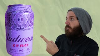 Budweiser Zero Review - 0.0% - Is Budweiser Zero alcohol free? - Is Budweiser Zero vegan?