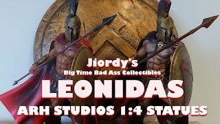 ARH Studios King Leonidas Battle Fury Edition 1/4 Scale Statue 300 Replica Spartan Sideshow Greek