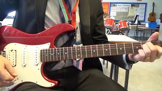 Desire Grade 4 Electric Guitar Trinity Rock & Pop Demo EDUCATION Yamaha Pacifica & Roland Cube