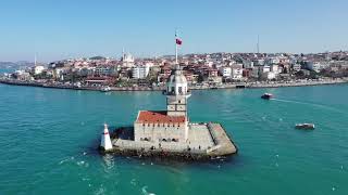 Istanbul Turkey drone footage 2k