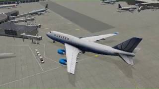 X-Plane 11: United 747 Tour!