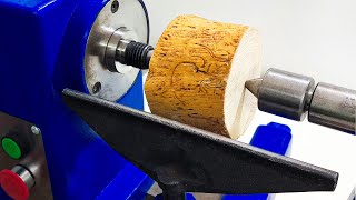 Woodturning _ Wooden Ashtray // Simple but Beautiful