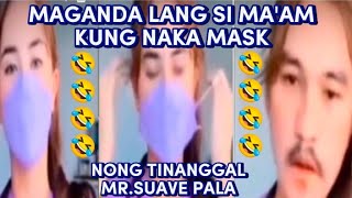 Maganda lang si ma'am kung naka mask,nong tinanggal Mr.Suave pala,funny videos, Compilation #26