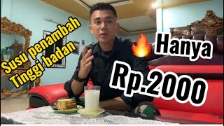 SUSU PENAMBAH TINGGI BADAN HANYA 2.000 RUPIAH 💪