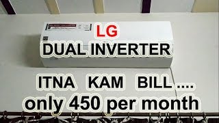 LG DUAL INVERTER 1.5 ton . Yeh to kmaal hogya