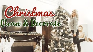 ✨CLEAN WITH ME 2019 | DECORATE WITH ME FOR CHRISTMAS | CHRISTMAS CLEAN WITH ME 🎄