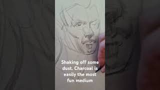 #charcoal #portrait