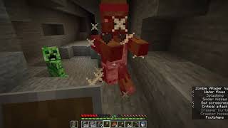 Minecraft | Exploration of abandoned mine shaft | Finally wore iron armor fully | Deaths | Part - 5