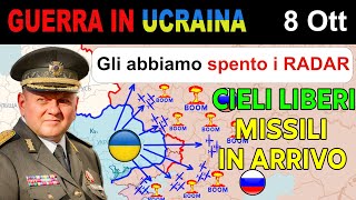 8 Ott: Punti Deboli Esposti! BASI STRATEGICHE RUSSE FINISCONO IN FIAMME