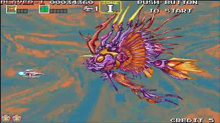 Darius Gaiden - Silver Hawk (Arcade) "My Only 9 Coins" Arcade Gameplay