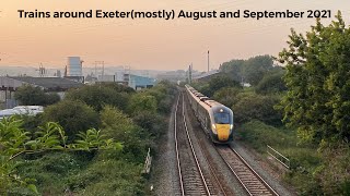 Trains around Exeter August and September 2021