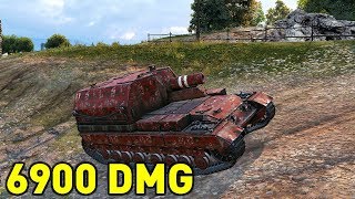 World Of Tanks | Conqueror Gun Carriage - 6900 Damage - 4 Kills