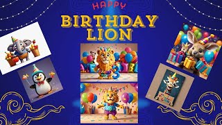 lion's happy birthday | Lion's Roaring Birthday Bash | Undertale Party Anthem | SML Parody