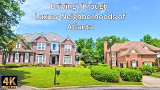 Luxury Homes in Atlanta Suburb Neighborhoods