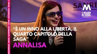 Sanremo, Annalisa a MOW: “Sinceramente è un inno alla libertà, il quarto capitolo della saga”