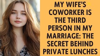 My Wife's Coworker Is the Third Person in My Marriage: The Secret Behind Private Lunches