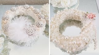 CHRISTMAS ORNAMENTS | SO FANCY AND ELEGANT | QUICK AND EASY DIY 2018