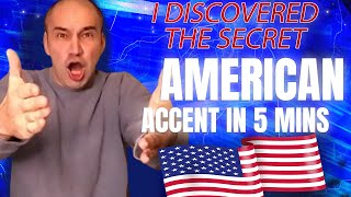 The only video you need on How To Get AMERICAN Accent in 5 minutes. (Not a clickbait)