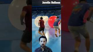 Javelin Balloon Pop Racing is Intense#shorts #funny #smile