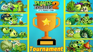 PvZ 2-Tournament-All Best Green Team Plants-That Team Can Win?