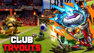 🔴 LIVE Tryouts To Join My Club! Are You Good Enough? | Mario Strikers: Battle League ⚽️