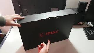 فتح علبة الحاسوب الخارق Msi