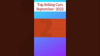 Top Selling Cars in September 2022 |#shorts #car