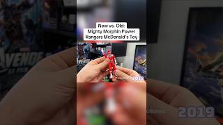 New vs. Old: Mighty Morphin Power Rangers McDonald's Toy #shorts