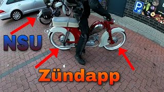 Mit der Zündapp und NSU Quickly Unterwegs