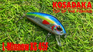 Обзор воблера Kosadaka L-Minnow XS 45F по заказу Fmagazin